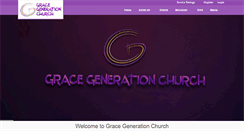 Desktop Screenshot of gracegenerationchurch.org